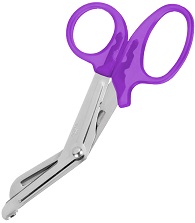 Nurse Utility Scissors - Frosted Purple 14 cm Autoclavable 143C
